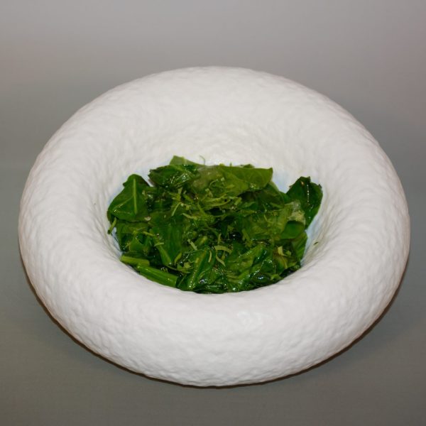 Sautéed spinach: 20g.