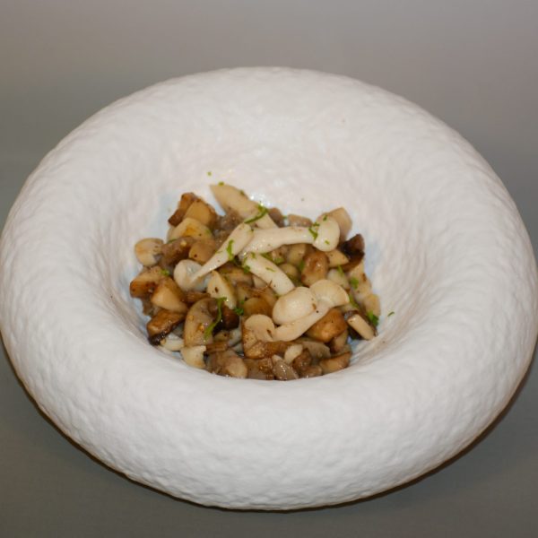 Sautéed mushrooms: 40g.