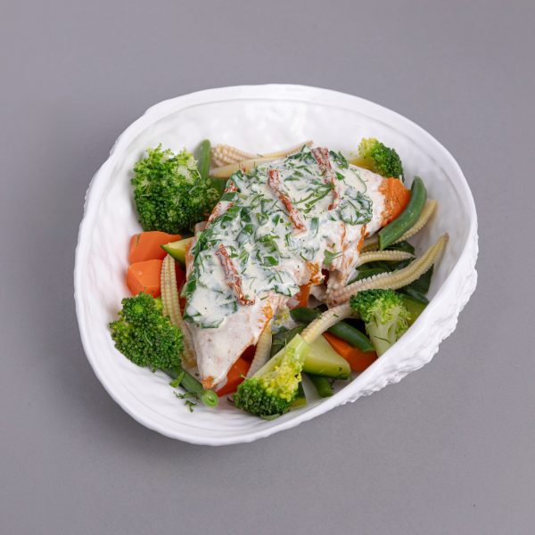 Tuscan creamy sunrise chicken